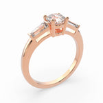 Load image into Gallery viewer, Three Stone Round Tapers (L-G)