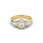 Load image into Gallery viewer, Three stone ovals (L-G)