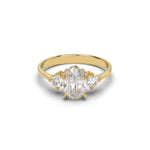 Load image into Gallery viewer, Three stone oval rounds (L-G)