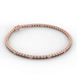 Load image into Gallery viewer, Tennis Bracelet Black & White (Natural)