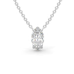 Load image into Gallery viewer, Marquise Necklace (Natural)