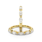 Load image into Gallery viewer, E-W Marquise (L-G)