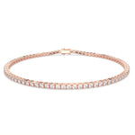 Load image into Gallery viewer, a diamond tennis bracelet

