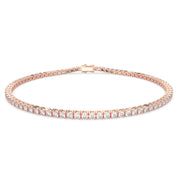 a diamond tennis bracelet