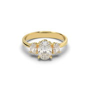 Three stone ovals (L-G)