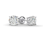 Load image into Gallery viewer, stud earrings rounds (L-G)
