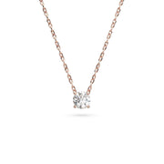 Round Solo Necklace (Natural)